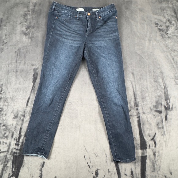 Sofia Jeans by Sofia Vergara Denim - Sofia Jeans Skinny Ankle Womens 10 Blue Dark Wash Stretch Denim 4534
